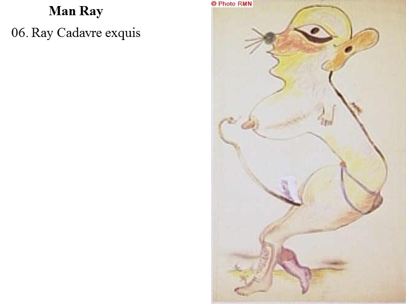 06. Ray Cadavre exquis Man Ray